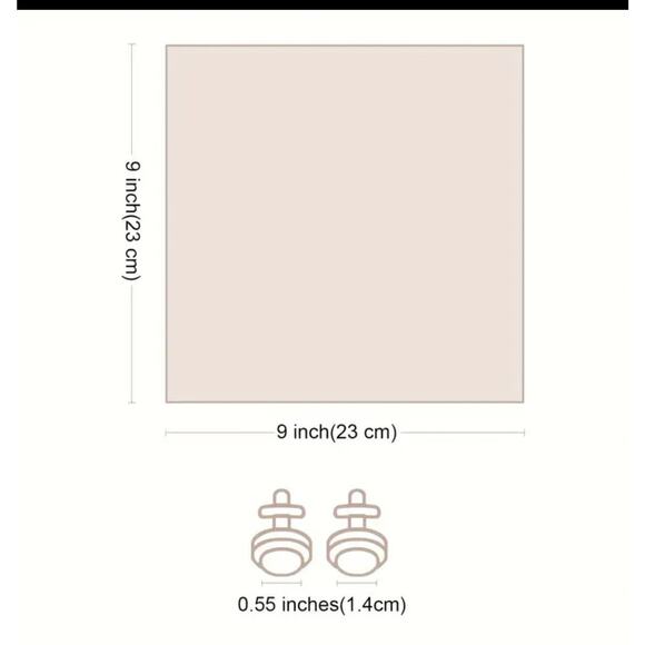 Men’s Silk Coordinated Tie Set - Blue White Striped - Picture 3 of 3